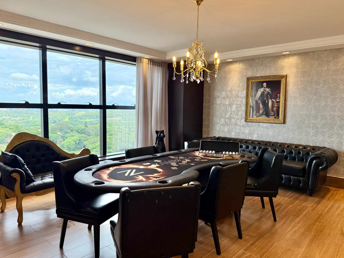Sala de poker do Gran Bellagio