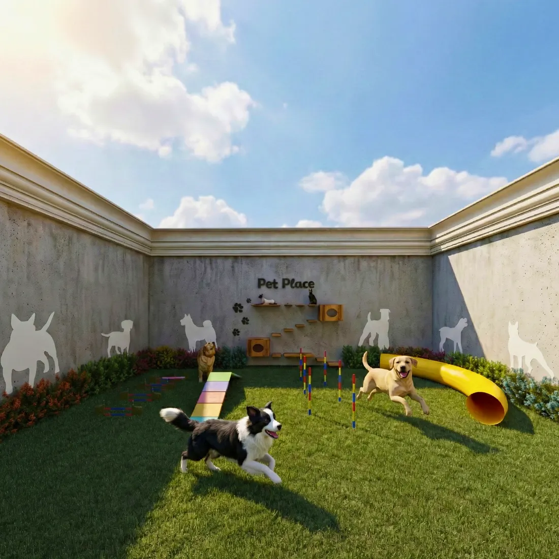 Pet place do Independence Tower