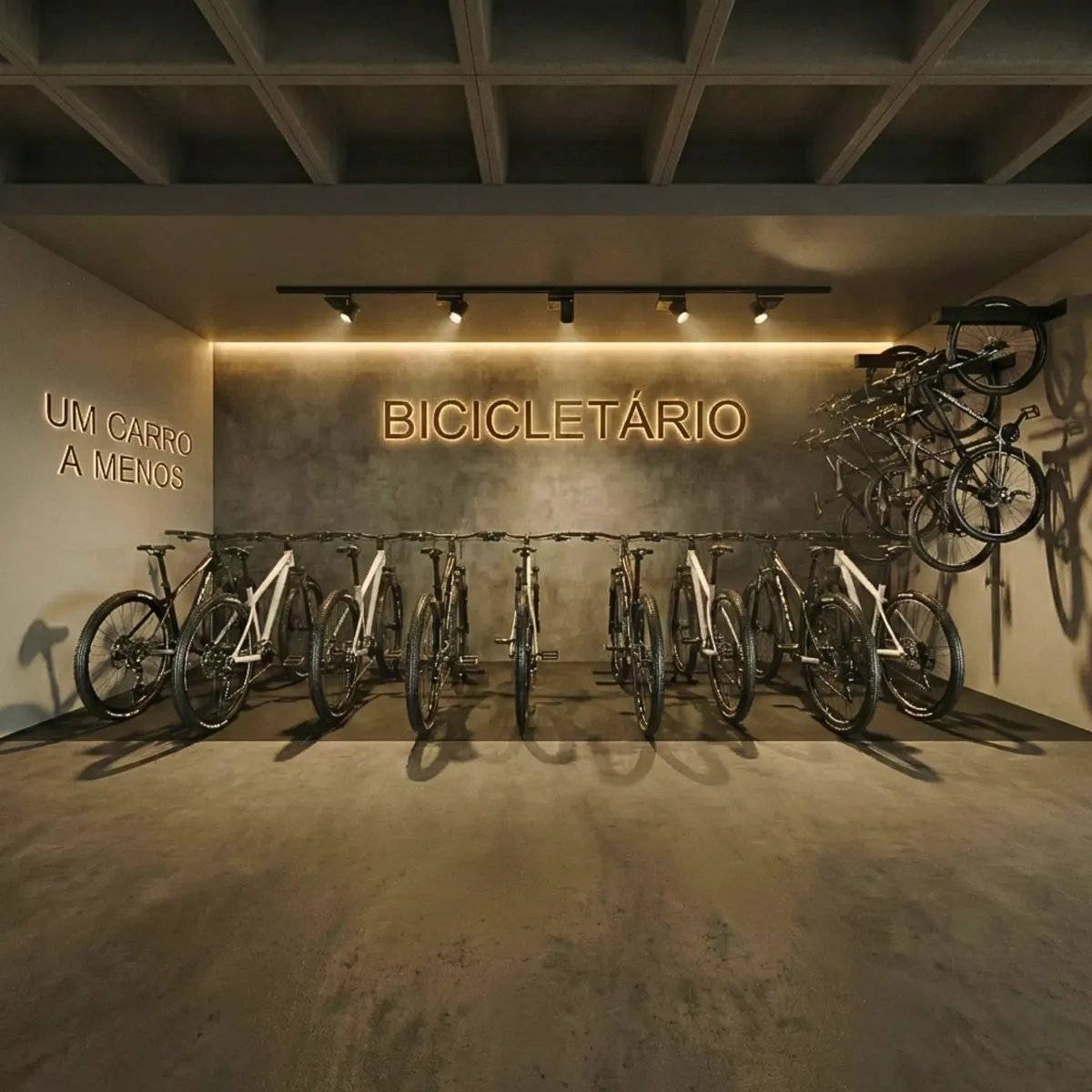 Bicicletário do Independence Tower