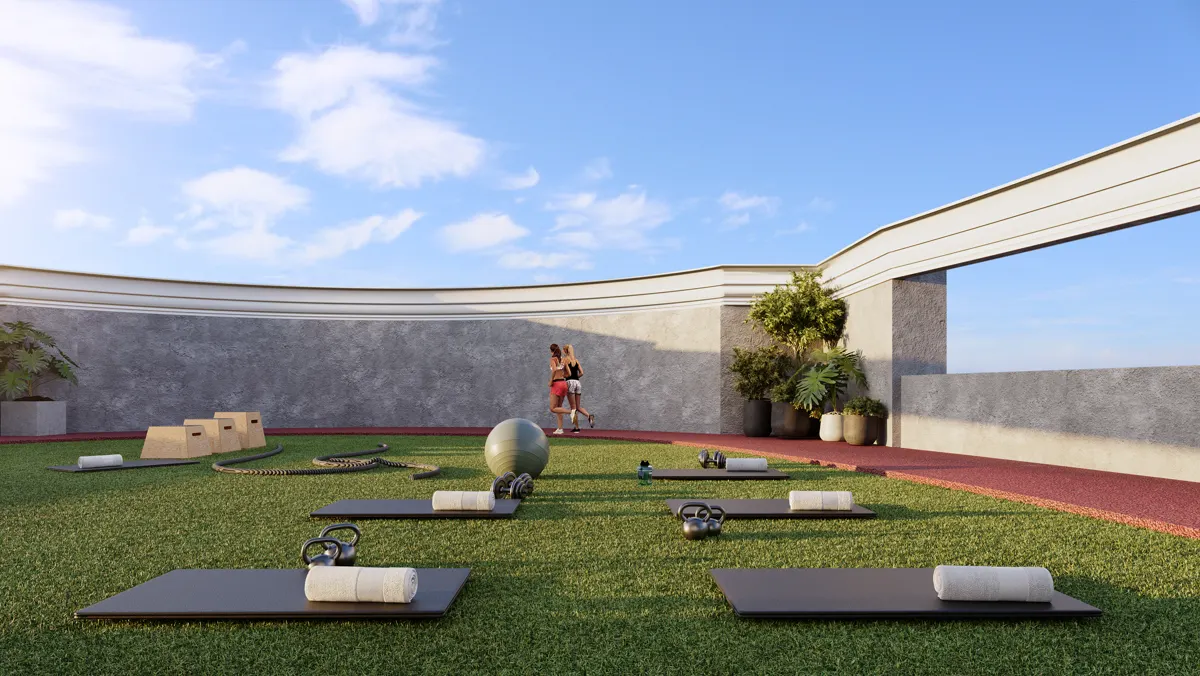 Cross fit do Luxor Resort Residence