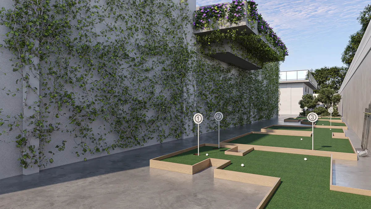 Minigolfe do Luxor Resort Residence