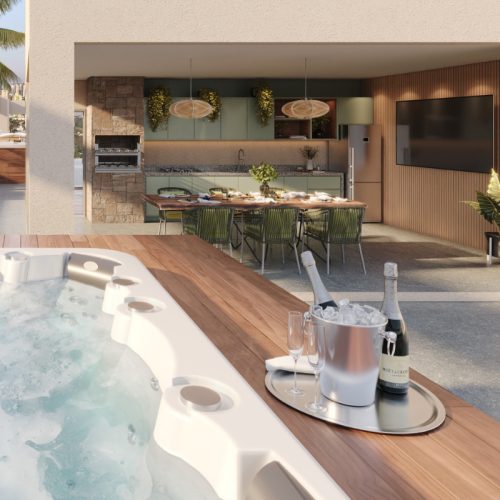 Gourmet sky house
