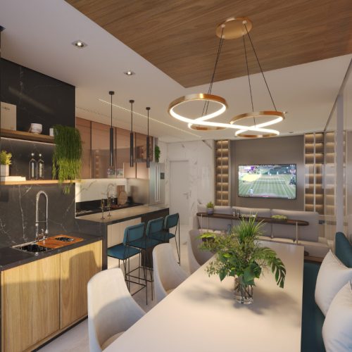 Perspectiva Apto 87 m²