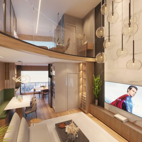 Perspectiva Loft 73 m²