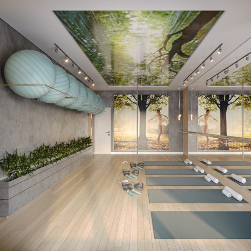 Studio dança e yoga